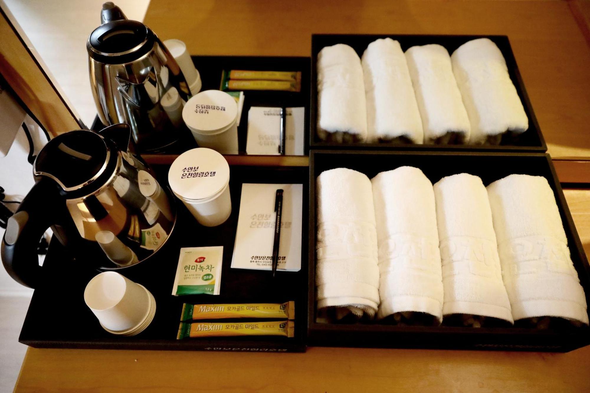 Suanbo Hot Spring Healing Hotel 충주 외부 사진